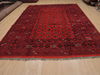Khan Mohammadi Red Hand Knotted 85 X 115  Area Rug 100-109299 Thumb 1