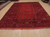 Khan Mohammadi Red Hand Knotted 85 X 115 Area Rug 100-109299 Thumb 1