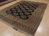 Bokhara Blue Hand Knotted 87 X 108  Area Rug 100-109300 Thumb 2