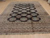 Bokhara Blue Hand Knotted 87 X 108  Area Rug 100-109300 Thumb 4