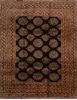 Bokhara Blue Hand Knotted 87 X 108  Area Rug 100-109300 Thumb 0