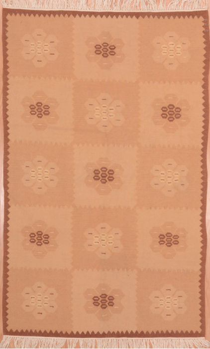 Kilim Beige Flat Woven 40 X 60 Area Rug 100-109305 Image 0