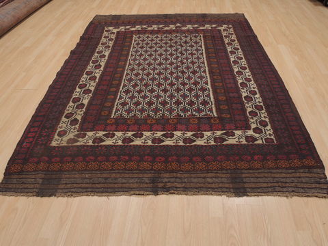 Kilim Red Flat Woven 60 X 80 Area Rug 100-109306 Image 1