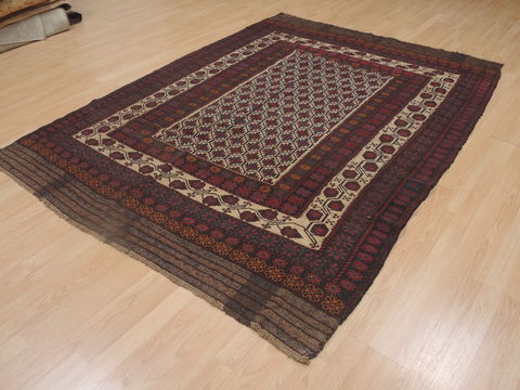 Kilim Red Flat Woven 60 X 80 Area Rug 100-109306 Image 5