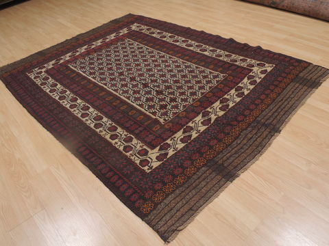 Kilim Red Flat Woven 60 X 80 Area Rug 100-109306 Image 6