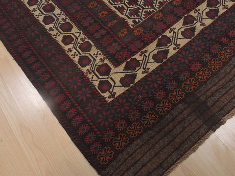 Kilim Red Flat Woven 60 X 80 Area Rug 100-109306 Image 7