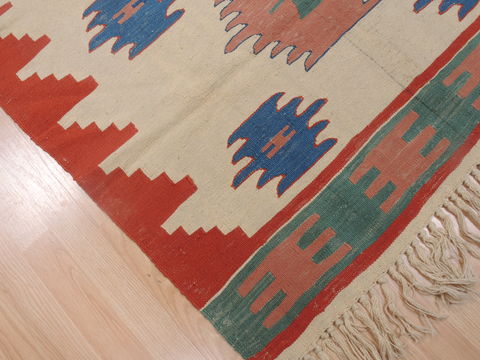 Kilim Beige Flat Woven 39 X 57 Area Rug 100-109308 Image 7