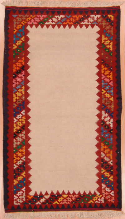 Kilim Beige Flat Woven 26 X 43 Area Rug 100-109309 Image 0