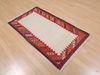 Kilim Beige Flat Woven 26 X 43 Area Rug 100-109309 Thumb 3