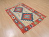 Kilim Red Flat Woven 35 X 52  Area Rug 100-109311 Thumb 5