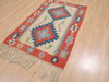 Kilim Red Flat Woven 35 X 52  Area Rug 100-109311 Thumb 7