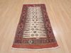 Kilim Red Hand Knotted 28 X 59  Area Rug 100-109313 Thumb 3