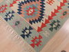 Kilim Green Flat Woven 38 X 59 Area Rug 100-109314 Thumb 13