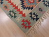 Kilim Green Flat Woven 38 X 59  Area Rug 100-109314 Thumb 7