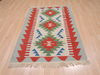 Kilim Red Flat Woven 38 X 56 Area Rug 100-109315 Thumb 1