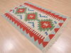 Kilim Red Flat Woven 38 X 56 Area Rug 100-109315 Thumb 5