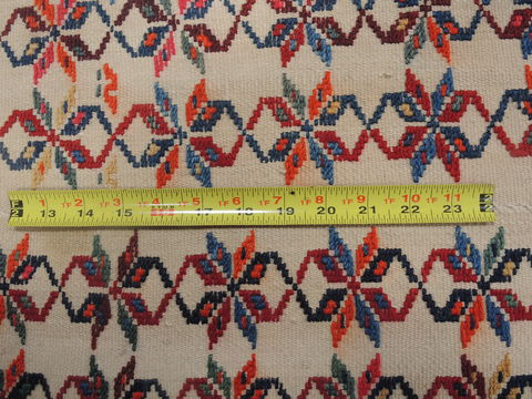 Kilim Red Hand Knotted 411 X 60 Area Rug 100-109316 Image 6