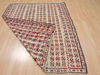 Kilim Red Hand Knotted 411 X 60  Area Rug 100-109316 Thumb 5