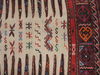 Kilim Red Hand Knotted 35 X 40  Area Rug 100-109320 Thumb 8