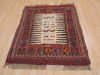 Kilim Red Hand Knotted 35 X 40  Area Rug 100-109320 Thumb 9