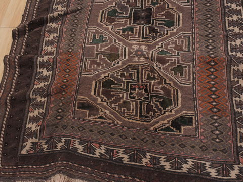 Kilim Brown Hand Knotted 411 X 88 Area Rug 100-109321 Image 11