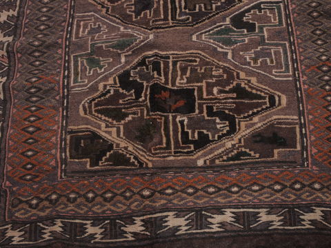 Kilim Brown Hand Knotted 411 X 88 Area Rug 100-109321 Image 7