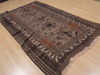 Kilim Brown Hand Knotted 411 X 88 Area Rug 100-109321 Thumb 16