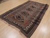 Kilim Brown Hand Knotted 411 X 88 Area Rug 100-109321 Thumb 4