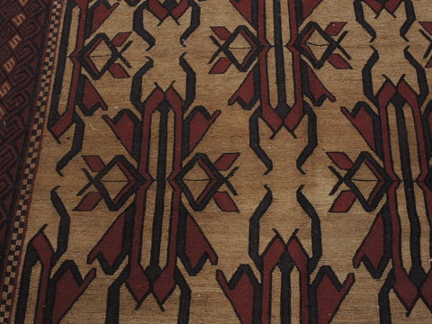 Kilim Red Hand Knotted 57 X 89 Area Rug 100-109322 Image 11