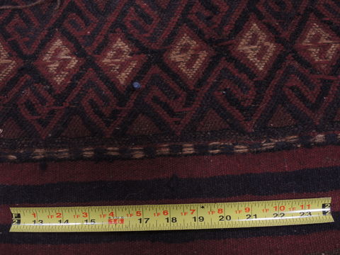 Kilim Red Hand Knotted 57 X 89 Area Rug 100-109322 Image 14