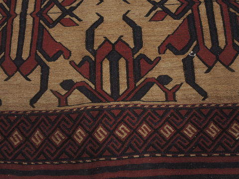 Kilim Red Hand Knotted 57 X 89 Area Rug 100-109322 Image 7