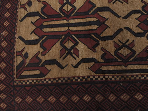 Kilim Red Hand Knotted 57 X 89 Area Rug 100-109322 Image 8