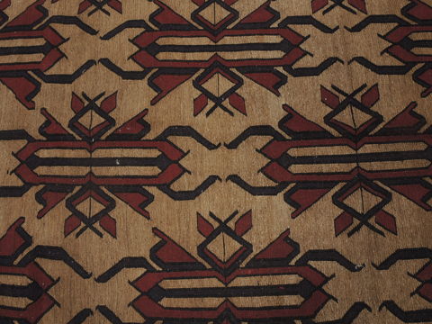 Kilim Red Hand Knotted 57 X 89 Area Rug 100-109322 Image 9