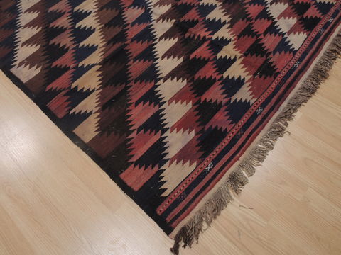 Kilim Red Runner Flat Woven 50 X 910 Area Rug 100-109323 Image 10