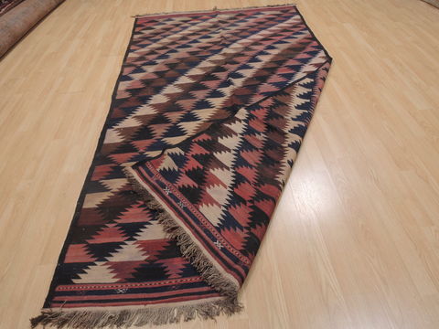 Kilim Red Runner Flat Woven 50 X 910 Area Rug 100-109323 Image 14
