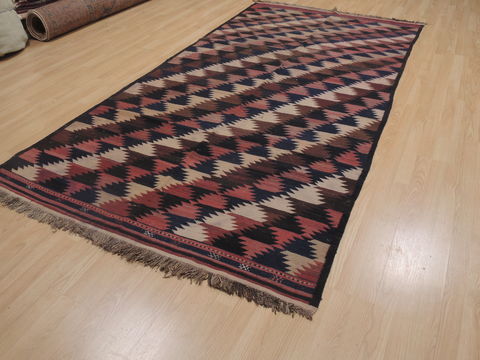 Kilim Red Runner Flat Woven 50 X 910 Area Rug 100-109323 Image 2