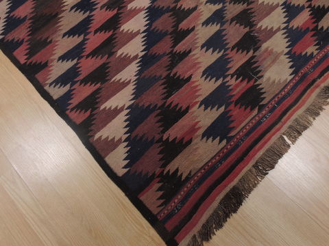 Kilim Red Runner Flat Woven 50 X 910 Area Rug 100-109323 Image 6