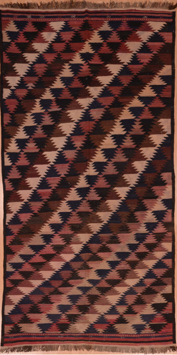 Kilim Red Runner Flat Woven 50 X 910 Area Rug 100-109323 Image 0