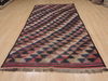 Kilim Red Runner Flat Woven 50 X 910  Area Rug 100-109323 Thumb 4