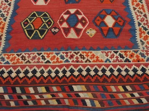 Kilim Red Flat Woven 59 X 92 Area Rug 100-109327 Image 12