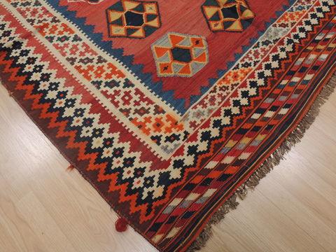 Kilim Red Flat Woven 59 X 92 Area Rug 100-109327 Image 7