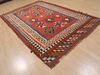 Kilim Red Flat Woven 59 X 92  Area Rug 100-109327 Thumb 3