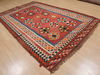 Kilim Red Flat Woven 59 X 92  Area Rug 100-109327 Thumb 6