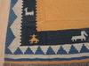 Kilim Orange Flat Woven 68 X 99 Area Rug 100-109330 Thumb 2
