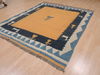 Kilim Orange Flat Woven 68 X 99 Area Rug 100-109330 Thumb 4