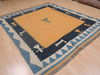 Kilim Orange Flat Woven 68 X 99 Area Rug 100-109330 Thumb 5