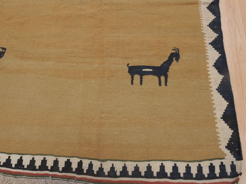 Kilim Orange Flat Woven 66 X 96 Area Rug 100-109331 Image 13
