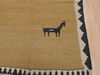 Kilim Orange Flat Woven 66 X 96 Area Rug 100-109331 Thumb 5