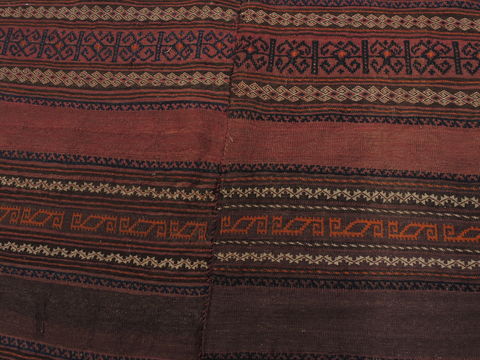 Kilim Brown Flat Woven 55 X 95 Area Rug 100-109332 Image 10