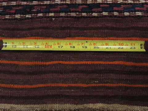 Kilim Brown Flat Woven 55 X 95 Area Rug 100-109332 Image 13